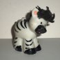 Fisher-Price Little People Touch & Feel Zebra Figure from K0475 Noah's Ark 2005 Loose Used
