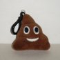 Poop Emoji Mini Plush Back Pack Clip Poo Loose Used