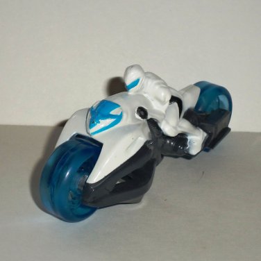 McDonald's 2014 Max Steel Turbofied Cycle Happy Meal Toy No Launcher Loose Used