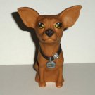 Taco Bell Chihuahua Vinyl Toy Dog Applause Plastic Loose Used