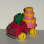 Barney the Dinosaur Baby Bop In Cake Car Diecast Metal & Plastic Lyons Group 1993 Loose Used