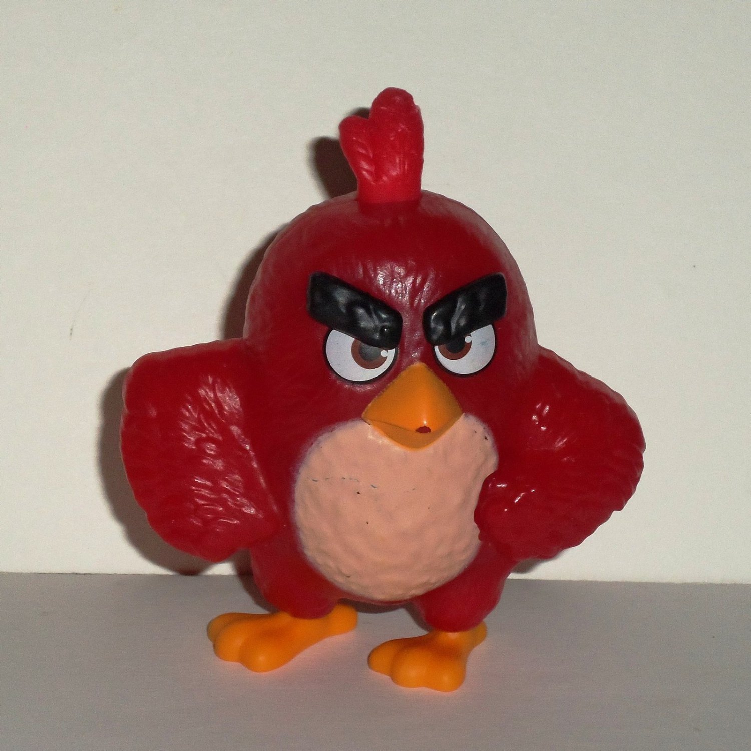 McDonald's 2016 Angry Birds Red Figure Happy Meal Toy Loose Used Light