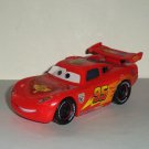 Disney Pixar  DecoPac 2013 Cars Lightning McQueen Plastic Car Loose Used