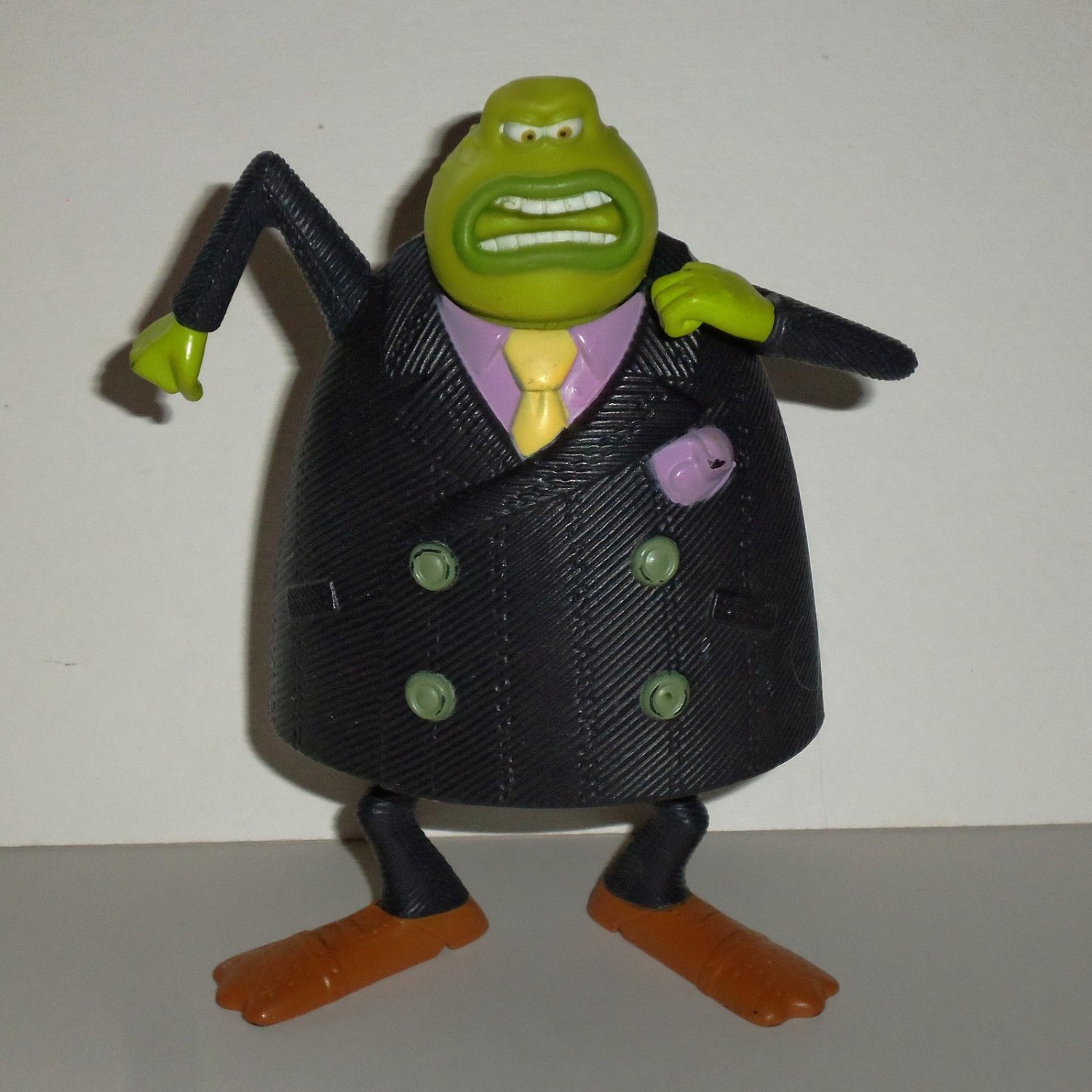 McDonald's 2006 Flushed Away The Toad Figure Happy Meal Toy Hasbro Loo...