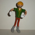McDonald's 2002 Pinocchio Gepetto Figure Happy Meal Toy Loose Used