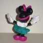 Disney Minnie Mouse with Green Skirt Figure Toy Loose Used