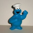 Sesame Street Cookie Monster Chef PVC Figure Muppets Mattel Fisher-Price P4634 Loose Used