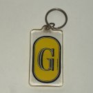 Kalan Letter Initial G Keychain Loose Used