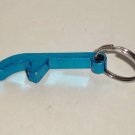 Blue Metal Bottle Opener Keychain Loose Used