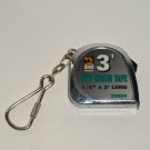 Ohio Forge 3' Key Chain Tape Measure Promotional Keychain Loose Used