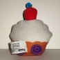 Moshi Monsters Cutie Pie Cupcake Plush Toy w/ Clip Spin Master 2011 Loose Used