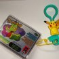 Wendy's 2003 Pokemon Pikachu Keychain Back Pack Clip Kids Meal Toy Loose Used