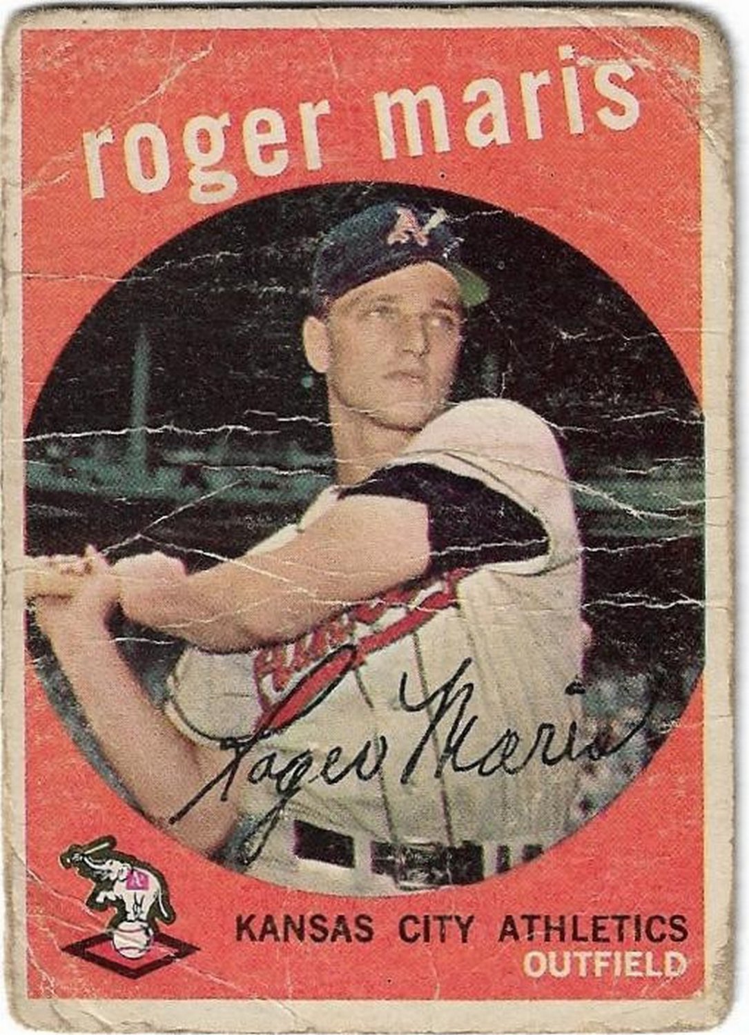 Elston Howard Card 1959 Topps #395