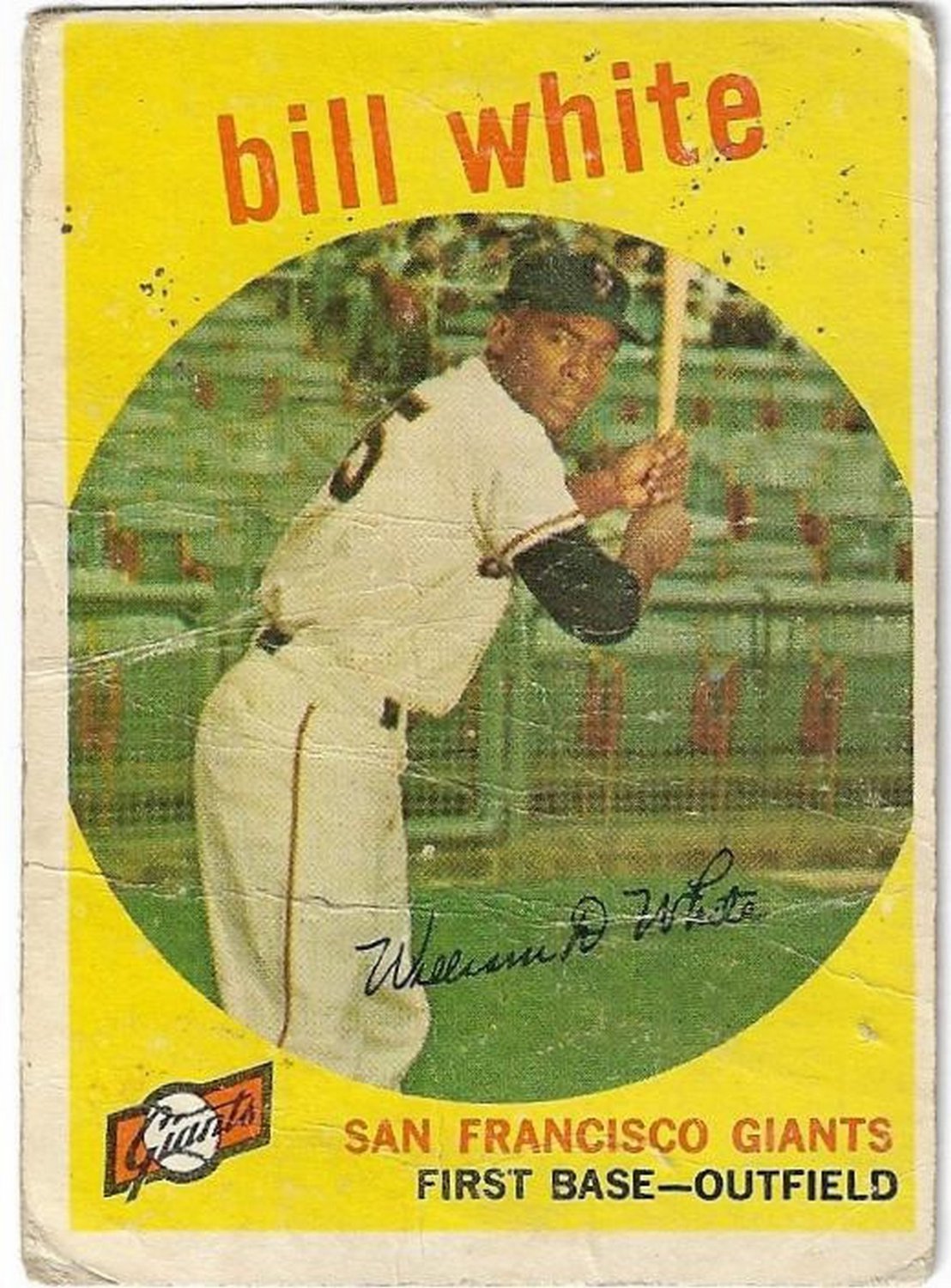 Elston Howard Card 1959 Topps #395