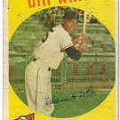 1959 Topps Baseball Card #359 Bill White RC San Francisco Giants Poor