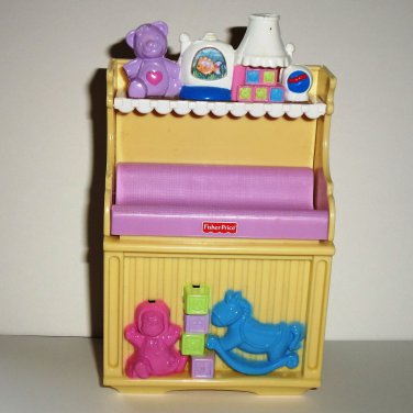fisher price changing table