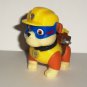 Paw Patrol Rubble Figure Spin Master Loose Used