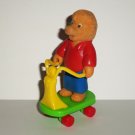McDonald's 1987 Berenstain Bears Brother Bear W/ Scooter Happy Meal Toys Loose Used