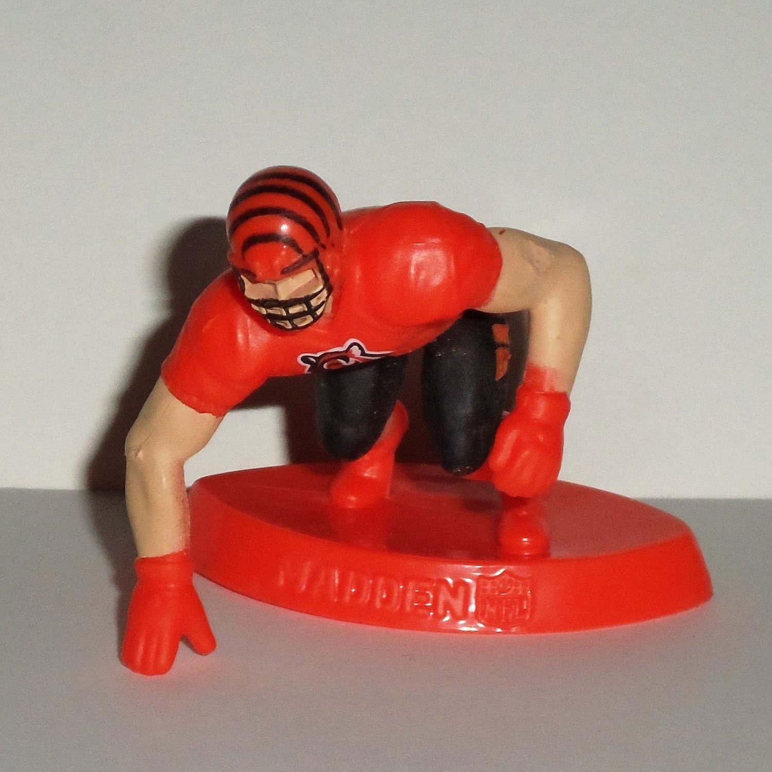 McDonald's 2014 Madden NFL 15 Cincinnati Bengals Figure Happy Meal Toy  Loose Used