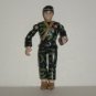 The Corps Dragon Han in Camouflage Outfit Action Figure Lanard Toys 1986 Loose Used