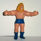Generic Long Blond Haired Bendable Wrestler Figure Loose Used