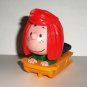 McDonald's 2015 Peanuts Movie Peppermint Patty Happy Meal Toy Loose Used