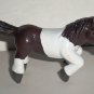 Jasmin Brown & White PVC Plastic Horse Figure Toy Animal Loose Used