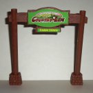 New Ray Toys Country Life Farm Town Plastic Sign Figure Loose Used