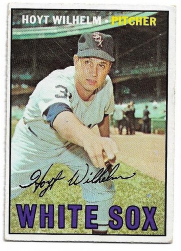 1968 Topps #350 Hoyt Wilhelm Chicago White Sox Baseball Card NM