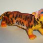 6" Long Soft Vinyl Tiger Toy Animal Figure Loose Used