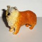 Safari Ltd Collie Plastic Toy Dog Animal Figure Loose Used