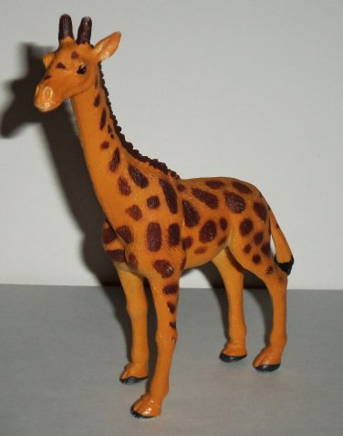 plastic giraffe figurine