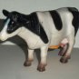 Lucky Star 4.25" Cow Plastic Toy Animal Figure Loose Used