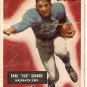 1955 Bowman Football Card #15 Earl "Jug" Girard Fair Detroit Lions FR