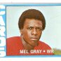 1972 Topps Football Card #112 Mel Gray RC St. Louis Cardinals VG
