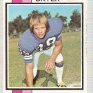 1973 Topps Football Card #389 Fred Dryer Los Angeles Rams GD