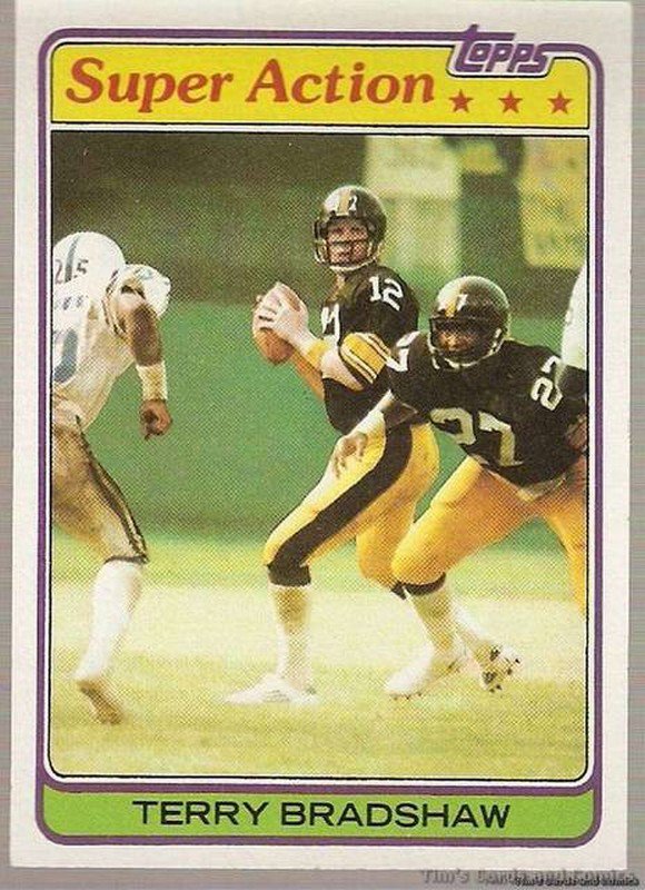 Terry Bradshaw Passing Action