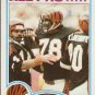 1982 Topps Football Card #51 Anthony Munoz RC Cincinnati Bengals NM