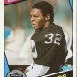 1984 Topps Football Card #98 Marcus Allen Team: Los Angeles Raiders NM