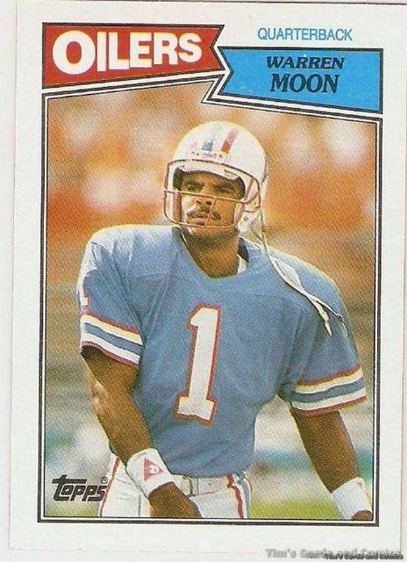 Houston Oilers Trading Cards (3) Price is for Each Card