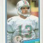 1988 Topps Football Card #190 Dan Marino Miami Dolphins NM