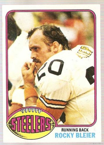 1976 Topps Football Card #522 Rocky Bleier Pittsburgh Steelers EX-MT