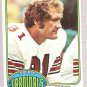 1976 Topps Football Card #116 Jackie Smith St. Louis Cardinals EX