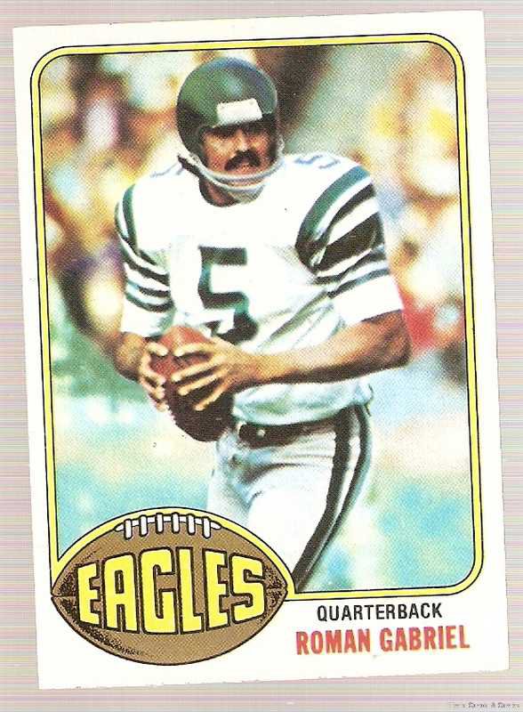 1975 Roman Gabriel Eagles Topps #310 Football Card