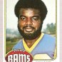 1976 Topps Football Card #155 Lawrence McCutcheon Los Angeles Rams NM