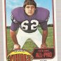 1976 Topps Football Card #230 Ed White RC Minnesota Vikings EX-MT