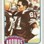 1976 Topps Football Card #256 Oscar Roan RC Cleveland Browns EX-MT