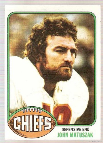 1976 Topps Football Card #403 John Matuszak Kansas City Chiefs EX-MT