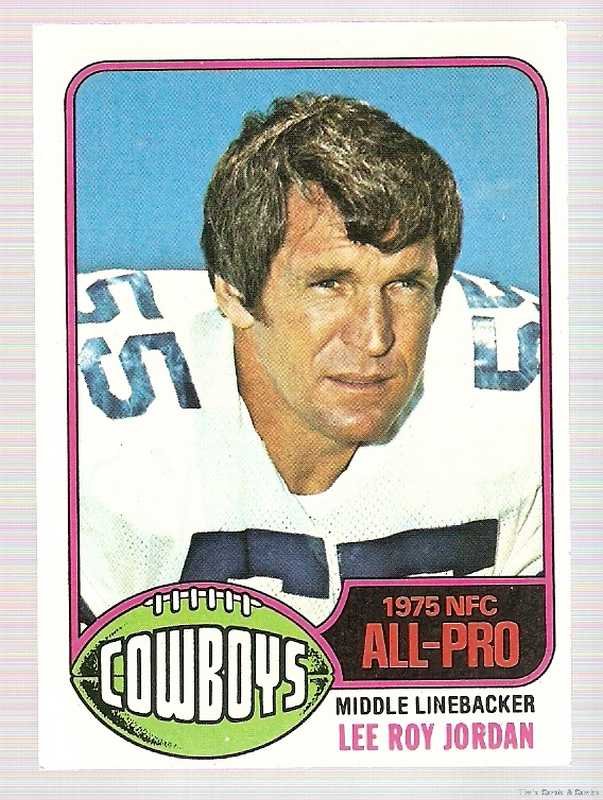 1968P Lee Roy Jordan Dallas Cowboys – RetroCards