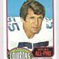 1976 Topps Football Card #490 Lee Roy Jordan Dallas Cowboys EX-MT